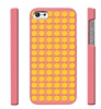 Smiley iPhone SE / 5 / 5S Coral Pembe Rubber Klf - Resim: 4
