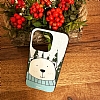 Dafoni Art iPhone 13 Mini Snow Bear Klf - Resim: 1
