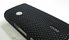 Sony Ericsson Xperia X8 Siyah Delikli Klf - Resim: 1