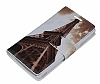 Sony Ericsson Xperia Arc X12 Eiffel Kulesi Czdanl Yan Kapakl Deri Klf - Resim: 4