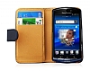 Sony Ericsson Xperia Neo L Yan Czdanl Siyah Klf - Resim: 3