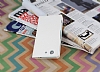 Sony Xperia Z3 Compact ift Pencereli nce Kapakl Beyaz Klf - Resim: 2