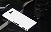 Sony Xperia E3 Sert Mat Beyaz Rubber Klf - Resim: 2