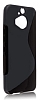 HTC One M9 Plus Desenli Siyah Silikon Klf - Resim: 2