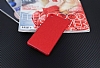Sony Xperia E5 Kuma Grnml Krmz Silikon Klf - Resim: 1