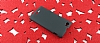 Sony Xperia M Sert Mat Siyah Rubber Klf - Resim: 1