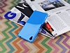 Sony Xperia M4 Aqua Mavi Silikon Klf - Resim: 2