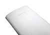 Sony Xperia S Beyaz Deri Klf - Resim: 1
