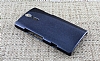 Sony Xperia S Siyah Simli Rubber Klf - Resim: 2
