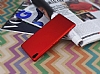 Sony Xperia XA Ultra Tam Kenar Koruma Krmz Rubber Klf - Resim: 1