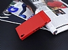 Sony Xperia XA1 Gizli Mknatsl Krmz Deri Klf - Resim: 1