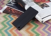 Sony Xperia XA1 Ultra Deri Desenli Ultra nce Siyah Silikon Klf - Resim: 2