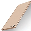 Sony Xperia XZ Premium nce Mat Rose Gold Silikon Klf - Resim: 2