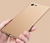 Sony Xperia XZ Premium nce Mat Rose Gold Silikon Klf - Resim: 1