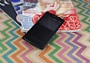 Sony Xperia XZ Premium Pencereli nce Yan Kapakl Siyah Klf - Resim: 1