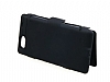 Sony Xperia Z1 Compact Standl Bataryal Siyah Klf - Resim: 7