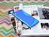 Sony Xperia Z1 Desenli effaf Mavi Silikon Klf - Resim: 1