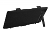 Sony Xperia Z1 Standl Bataryal Siyah Klf - Resim: 1