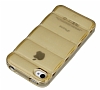 iPhone 4 / 4S Bubble effaf Gold Silikon Klf - Resim: 2