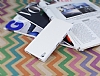 Sony Xperia Z5 Pencereli nce Kapakl Beyaz Klf - Resim: 1