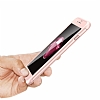 Spigen Air Fit 360 iPhone 7 Plus / 8 Plus Rose Gold Klf + 2xTempered Glass Cam Koruyucu - Resim: 5