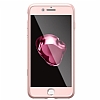 Spigen Air Fit 360 iPhone 7 Plus / 8 Plus Rose Gold Klf + 2xTempered Glass Cam Koruyucu - Resim: 2