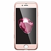 Spigen Air Fit 360 iPhone 7 / 8 Rose Gold Klf + 2x Tempered Glass Cam Koruyucu - Resim: 2
