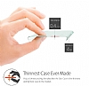 Spigen Air Skin iPhone 6 / 6S Ultra nce effaf Siyah Rubber Klf - Resim: 1