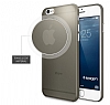 Spigen Air Skin iPhone 6 / 6S Ultra nce effaf Siyah Rubber Klf - Resim: 4