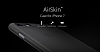 Spigen AirSkin iPhone 7 Plus / 8 Plus Ultra nce Siyah Rubber Klf - Resim: 5