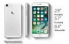 Spigen AirSkin iPhone 7 / 8 Ultra nce effaf Beyaz Rubber Klf - Resim: 1
