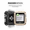 Spigen Apple Watch / Watch 2 Tough Armor Ultra Koruma Gold Klf (42 mm) - Resim: 3