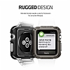 Spigen Apple Watch / Watch 2 Tough Armor Ultra Koruma Gunmetal Klf (42 mm) - Resim: 3