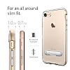 Spigen Crystal Hybrid iPhone 7 / 8 Gold Klf - Resim: 12