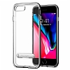 Spigen Crystal Hybrid iPhone 7 Plus / 8 Plus Siyah Klf - Resim: 1