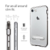 Spigen Crystal Hybrid iPhone 7 / 8 Siyah Klf - Resim: 1