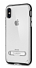 Spigen Crystal Hybrid iPhone X / XS Siyah Klf - Resim: 5