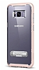Spigen Crystal Hybrid Samsung Galaxy S8 Plus Pembe Klf - Resim: 1
