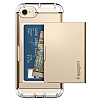 Spigen Crystal Wallet iPhone 7 / 8 Gold Klf - Resim: 4