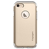 Spigen Hybrid Armor iPhone 7 Gold Klf - Resim: 3
