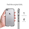 Spigen iPhone 7 / 8 Crystal Shell Ultra Koruma effaf Gri Klf - Resim: 10