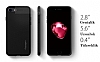 Spigen Liquid Armor iPhone 7 / 8 Ultra Koruma Siyah Klf - Resim: 5