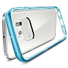 Spigen Neo Hybrid Crystal Samsung Galaxy S6 Edge Mavi Klf - Resim: 3