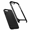 Spigen Neo Hybrid Herringbone iPhone 7 / 8 Shiny Black Klf - Resim: 3