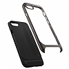 Spigen Neo Hybrid Herringbone iPhone 7 / 8 Gun Metal Klf - Resim: 3