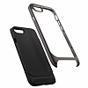 Spigen Neo Hybrid Herringbone iPhone 7 Plus / 8 Plus Gun Metal Klf - Resim: 3