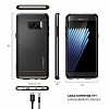 Spigen Neo Hybrid Samsung Galaxy Note FE Gunmetal Klf - Resim: 2