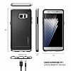 Spigen Neo Hybrid Samsung Galaxy Note FE Satin Silver Klf - Resim: 14