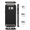 Spigen Neo Hybrid Samsung Galaxy S8 Plus Ultra Koruma Gunmetal Klf - Resim: 7