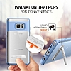Spigen Samsung Galaxy Note FE Crystal Hybrid Ultra Koruma Mavi Klf - Resim: 10